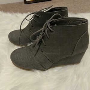 Maurices wedge bootie